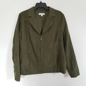 Studio Works faux suede Blazer